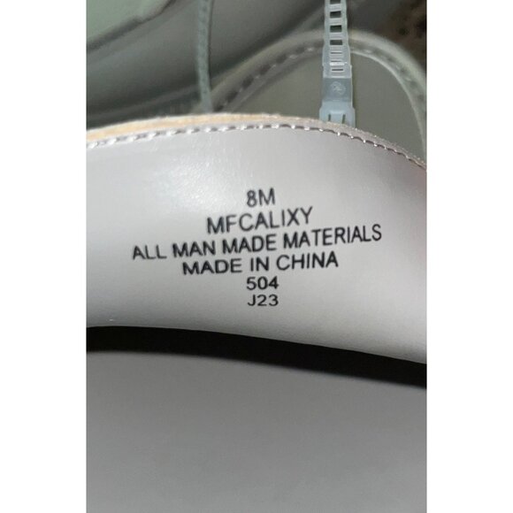 Marc Fisher Calixy Loafers Womens 8M Gray Fringe Slip-On Moc Toe NEW No Tags - Picture 9 of 16